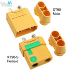YuXi XT90 Male And XT90S XT90-S Female Connector Anti-Spark With Housing Sheath For Lipo Battery ESC Charger Lead