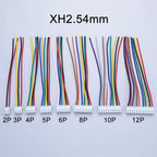 YanXi 10PCS SH1.0 1.25 ZH1.5 PH2.0 XH2.54 Connector Female Plug 2/3/4/5/6/8/9/10/12Pin With Cable Terminal Wire 10/20/30cm