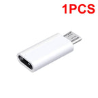 10-1Pcs Type C Male To Micro USB Female Adapter OTG Converter Micro-B To USB-C Connector Phone Charger Cable Adapter For Samsung