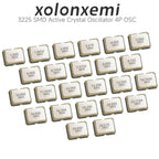 5pcs SMD 3225 Active Crystal Oscillator OSC 4Pin 1MHZ 2MHZ 4MHZ 5MHZ 6MHZ 8MHZ 12MHZ 16MHZ 20MHZ 24MHZ 3225 2.5*3.2 3.2X2.5MM