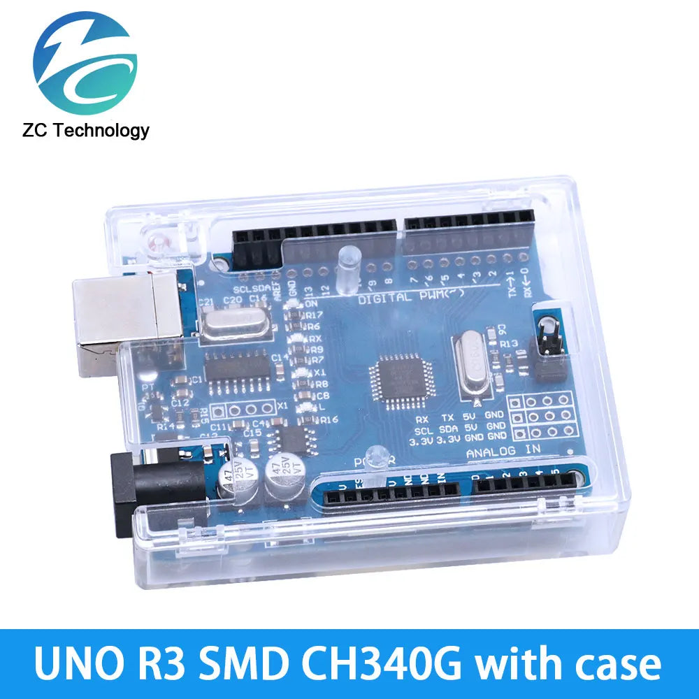 UNO R3 Official Box Type-c Mini Micro WiFi  ATMEGA328P Original Chip CH340G For Arduino UNO R3 Development Board WeMos ESP8266
