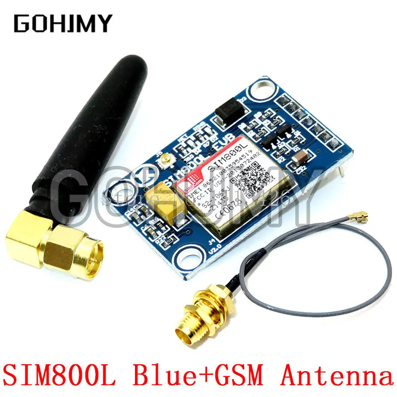 SIM800L GPRS GSM Module Micro SIM Card Core Quad-band TTL Serial Port Antenna PCB Wireless WIFI Board for Arduino Smart Phone