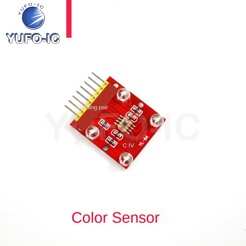 Free Ship 3pcs Tcs3200 Color Sensor Colour Recognition Module Tcs230 Upgraded Version Red Board
