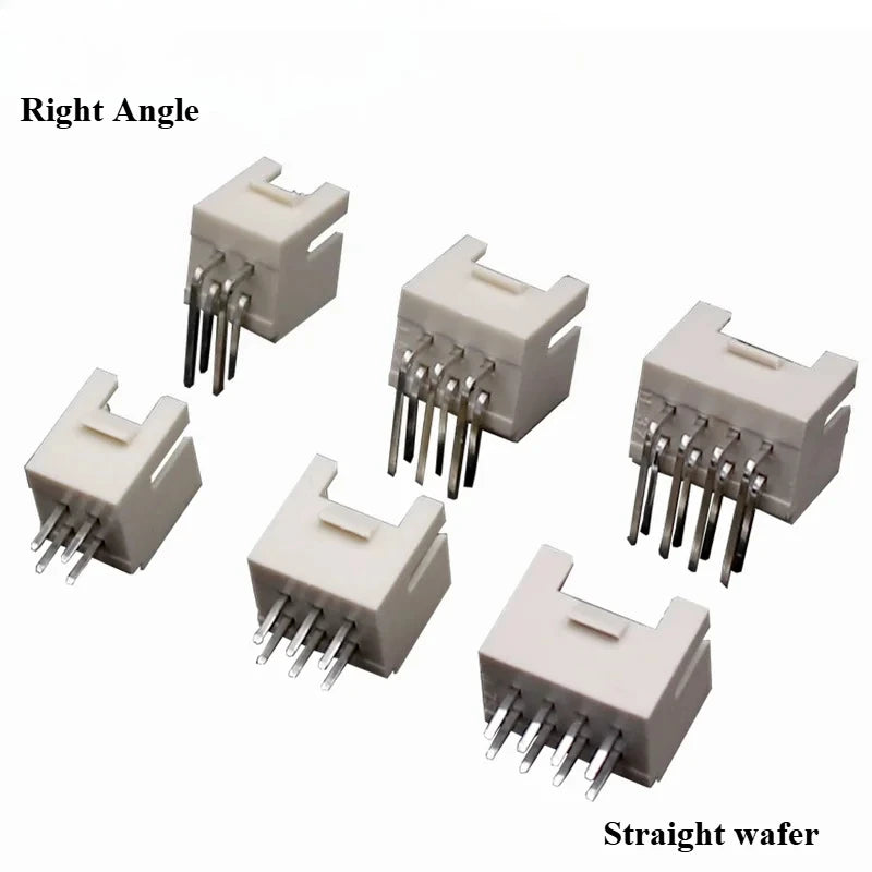 10set PHB2.0 Connector 2/3/4/5/6/7/8/9/10/12/20pin PHB 2.0mm Dual Row Housing Straight Curved Pin Receptacle Socket Terminals