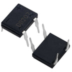 10pcs/lot diode bridge retifica DB207 DIP-4 DB207S DIP4 2A 1000V power diode rectifier 1000v electronic components