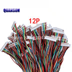 5PCS  JST 0.8mm Connector Cable Wire 02SUR Single Double Head 2P 3P 4P 5P 6P 7P 8P 10P 0.8mm Pitch IDC Type 10cm 20cm 30cm