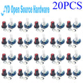 1-50pcs Digital Rotary Encoder Module with Push Button 20 PPR 5V for Arduino Car Audio DIY
