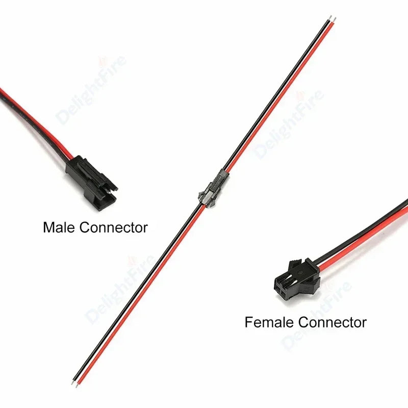 2 3 4 5 6 Pin JST SM LED Connector Cable 3A 5A Male Female Plug Wire Connector For Pixel Light WS2812 Led Strips Driver Battery