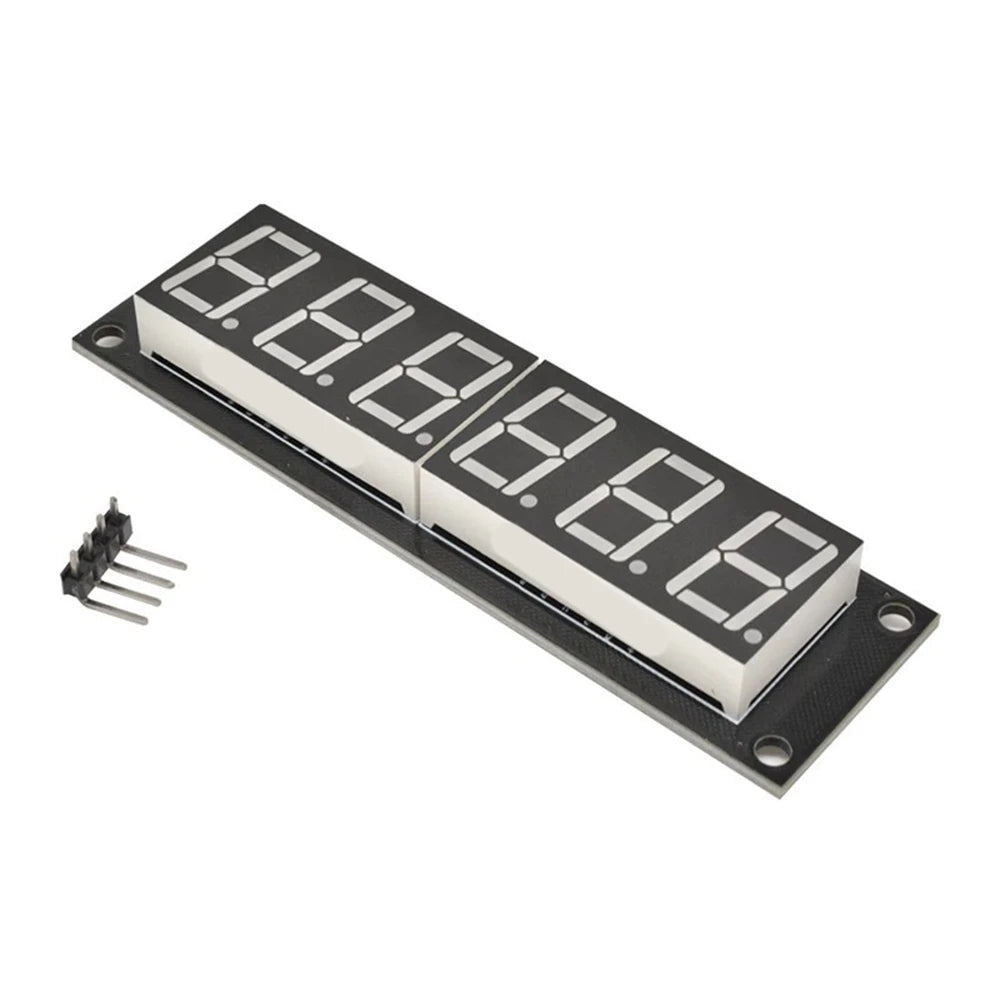 AC57-TM1637 6-Digit 0.56 Inch 7 Segments Digital Tube Clock Module LED Display