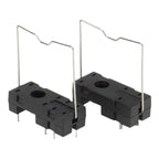 2Pcs 14F-2Z-A2 Relay PCB Socket Base 5-Pin / 8-Pin Plug-in Holder Compatible for G2R-1/G2R-2 RT424024 HF115F
