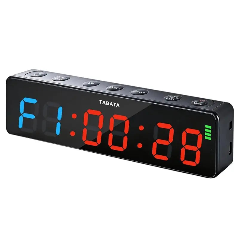 TFORU-Small Gym Timer Clock Rechargeable With Powerful Magnet Digital Fitness Clock With Countdown Countup Tabatas EMOM FGB