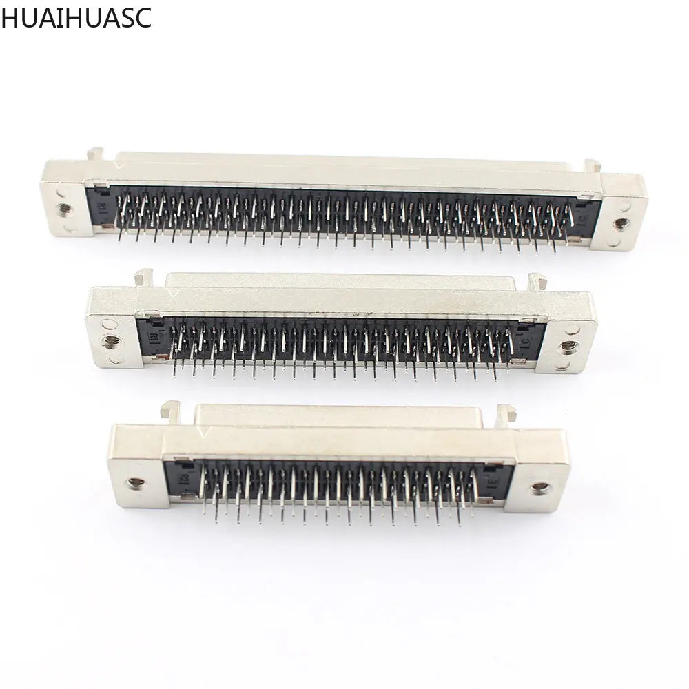 SCSI Connector DB Female Male 50 68 100 Pin Straight Right Angle 90 180 Degree Hole Welding Solder Adapter 50P 68P 100P