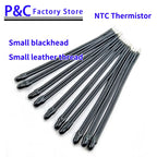 NTC Thermistor MF52D Small Leather Wire 1K/1.5K/2K/3K/5K/10K/30K/50K/100K B3950 B3435 Temperature Sensor 1%