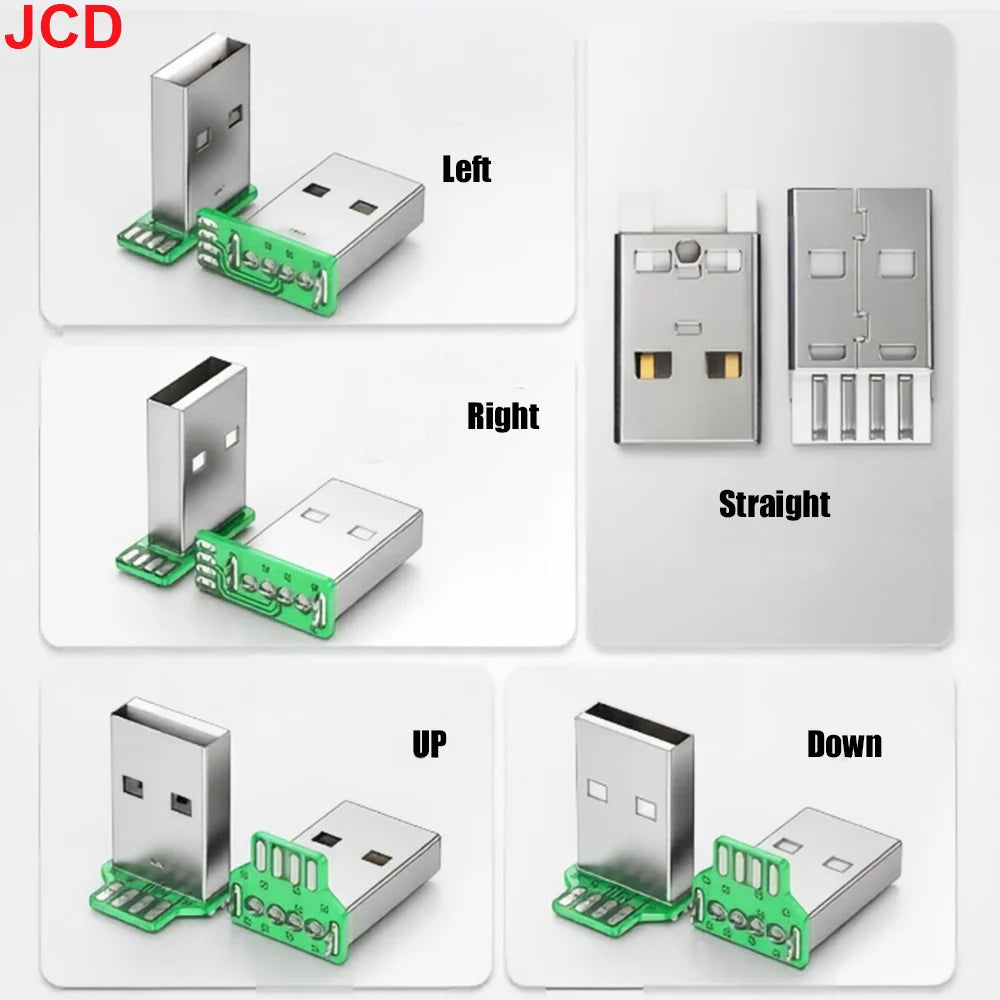 Micro Mini 5P Type-C USB To Dip PCB Converter Adapter 90 Degree Right Angle Breakout Board Repair Welding Socket Connector Port