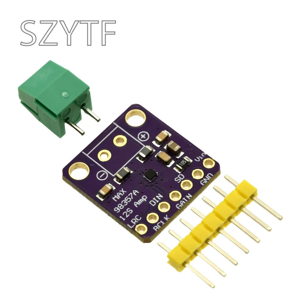 1-10PCS MAX98357A I2S Audio Amplifier Module 3W Class D Digital Power Amplifier Board Filterless DAC Decoder for ESP32 Arduino