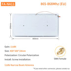 8dBi PCB Directional UHF RFID Reader Antenna Narrow-Angle Beam Antenna Access Control UHF RFID Narrow Beam Antenna
