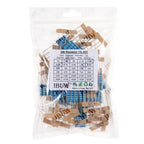 1/4W 1/2W 1W 2W 3W Resistance Set 1% Metal Film Resistor Assortment Kit 1K~820K 0.1R~750R 10K 6.8R 7.5R 47R 41R