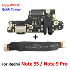 NEW USB Charging Port Dock Board Connector Main FPC Motherboard Flex Cable For Xiaomi Redmi Note 9 10 7 Pro 10S 11 4G 5G 8 fast