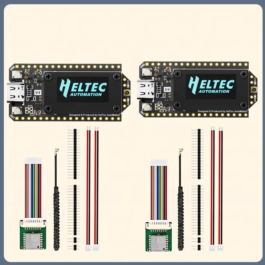 Heltec Wifi LoRa 32 V4 ESP32 SX1262 GPS Development Board with 0.96inch OLED Display Solar Powered Low Power WiFi BLE for Arduin