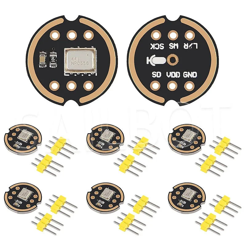1/5/10PCS INMP441 Omnidirectional Microphone Module I2S Interface Low Power MEMS High Precision Digital Output Sensor Module