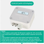 ELM110/112/116 Micro Differential Pressure Transmitter Air Pressure Transmitter Pressure Sensor 100-1000Pa