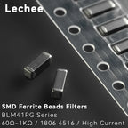 20pcs/lot 1806 60R 75R 180R 470R 1K 4516 SMD Ferrite Beads BLM41PG600SN1L BLM41PG750 BLM41PG181 BLM41PG471SN1L BLM41PG102SN1L