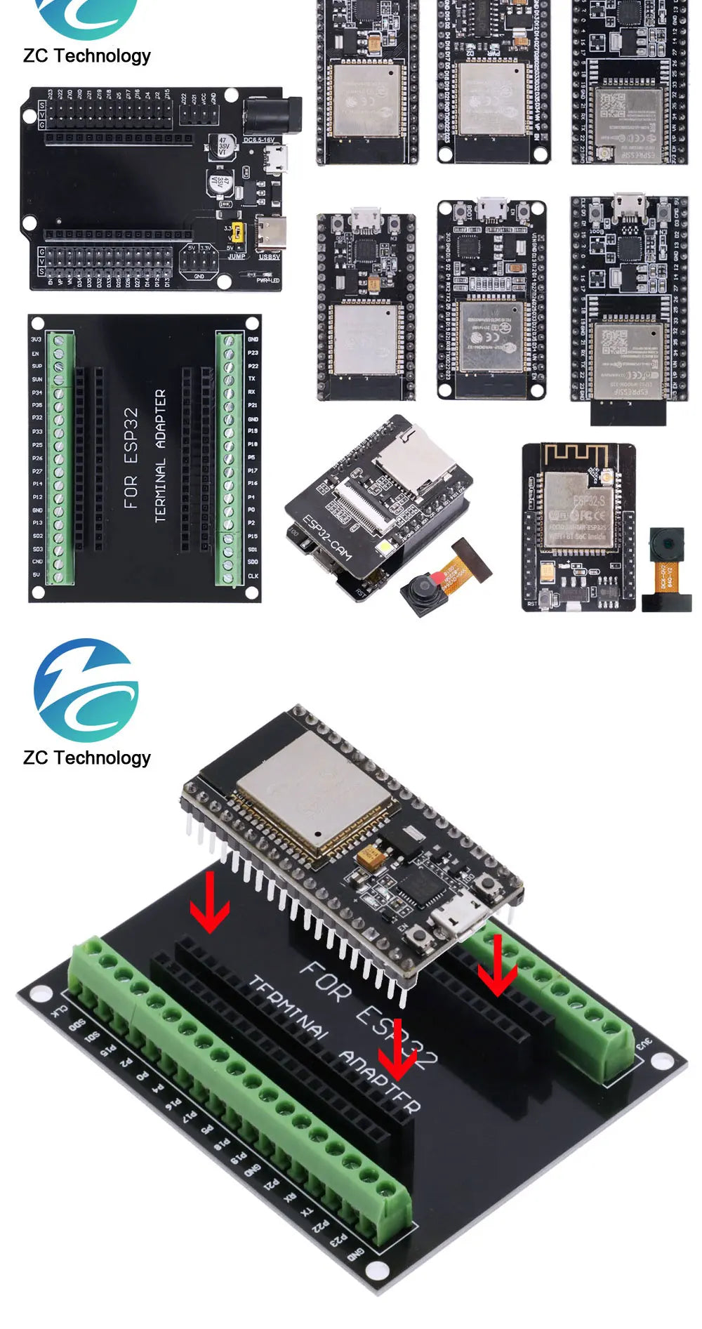 ESP8266 ESP32 CP2102 CH340 NodeMcu V3 V2 D1 MINI Lua Wireless WIFI Module Connector Development Board CP2102 ESP-12E Micro USB