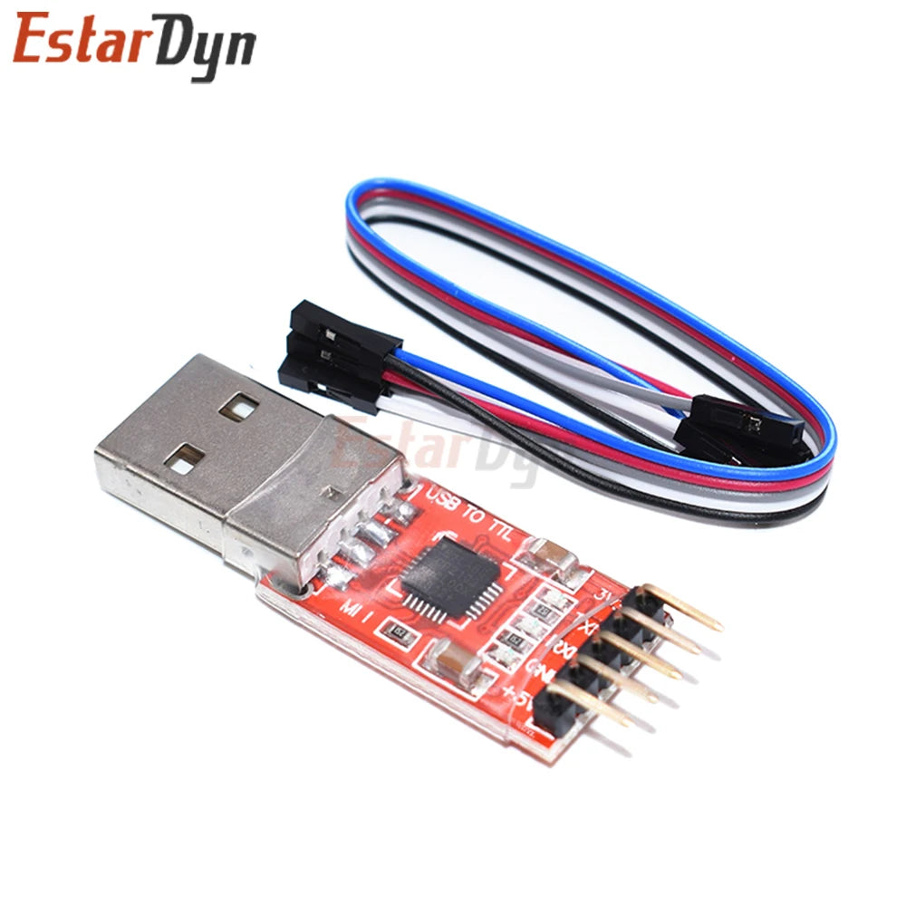 CP2102 chip module, USB to serial port module, adapter, USB to TTL, STC downloader, UART