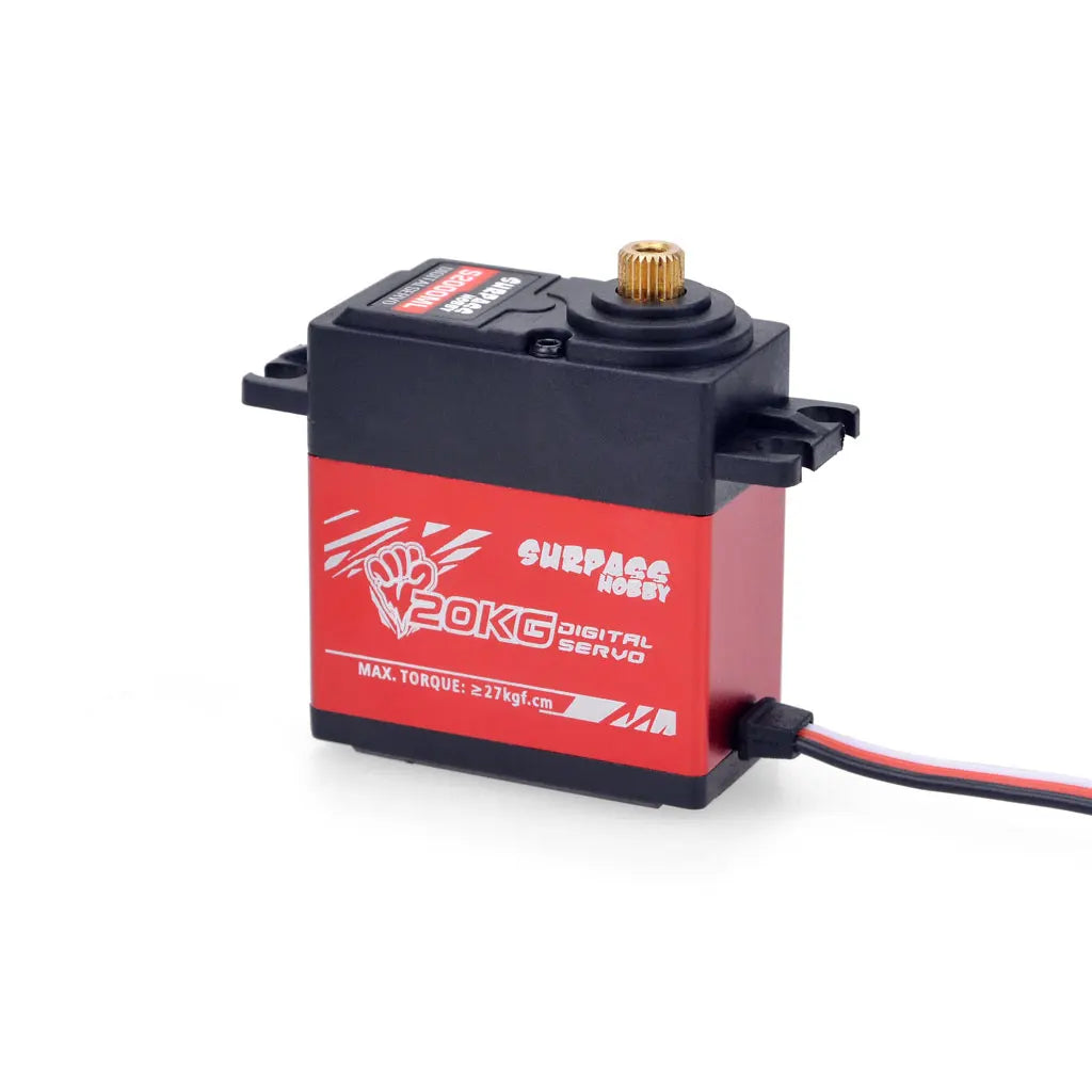 SURPASS HOBBY 9G 17G 25G 6KG 9KG 15KG 20KG Metal Gear Digital Motor RC Servo for Car Plane Robot Boat Model Wltoys Axial SCX24