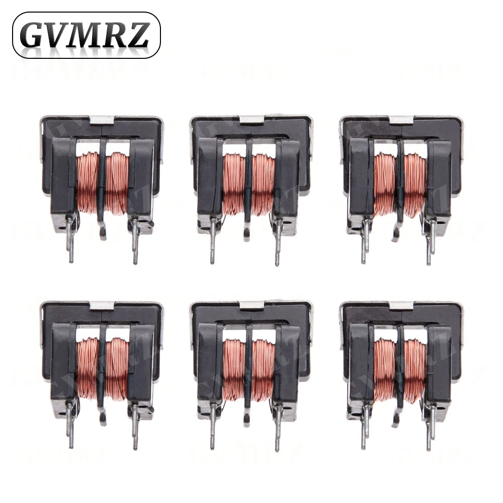 5PCS UU9.8 Common Mode Choke Inductor 10mH 20mH 30mH 40mH 50mH For Filter Pitch