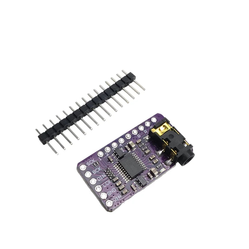 1Pcs I2S PCM5102A DAC Decoder GY-PCM5102 I2S Player Module for Raspberry Pi PHAT Format Board Digital PCM5102 Audio Board DIY