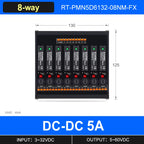 ENMG solid state optical isolated contactless 5~24Vdc Screw Inline relay 0-60V AC/DCdual-us module plc dc amplifier board module