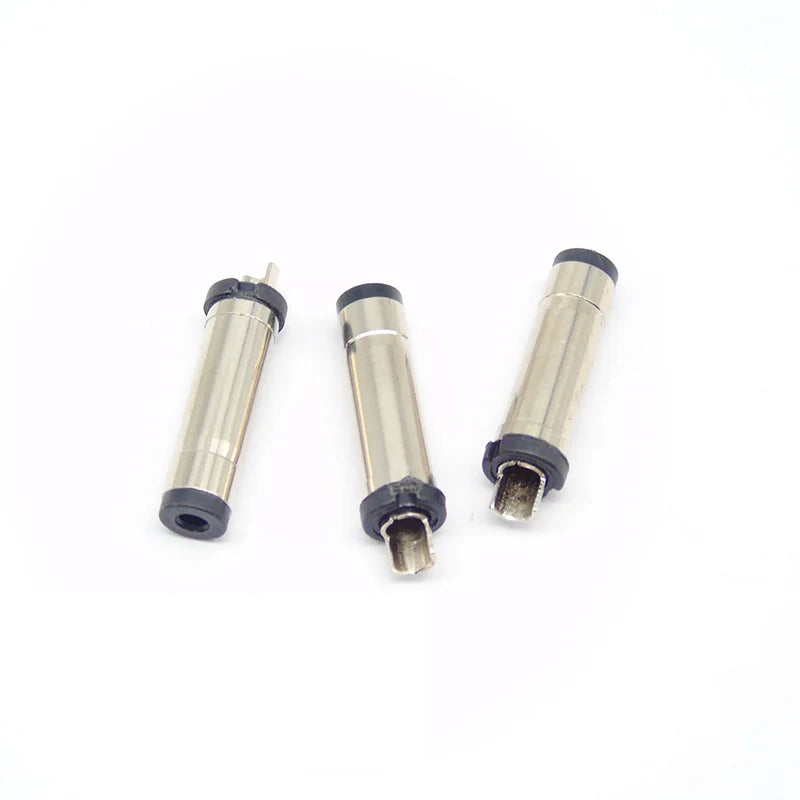 20Pcs Male DC Power plug 5.5*2.1mm 3.5*1.3mm 5.5*2.5mm 4.8/4.0*1.7mm 3.5*1.1mm 3.5*1.3mm 5.5*2.1 mm Tuning Fork Plug For Welding