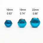 Screw Electronic Button Switch Metal Pressure Switch Waterproof Momentary Push Button 12v 240v Switches 12/16/19/22mm