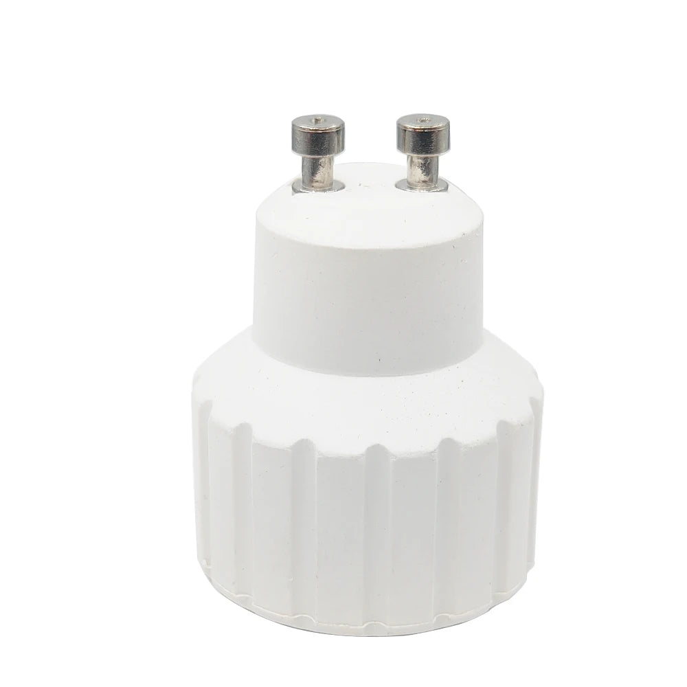 2pcs GU10 to Gu10 Gu10-Gu10 CFL LED Spotlight Socket Extender Lamp Bub Base Holder Converter Adapter