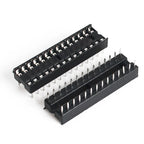 10pcs IC seat 6P/8P/14P/16P/18P/20P/24P/28P DIP IC Sockets Adaptor Solder Integrated Circuits Sockets Electronic Component