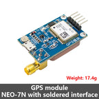 DC 3.3V-5V  GY-NEO-6M/7M/M8N GPS Positioning Module Wide Voltage 9600 Baud Rate Low Power High Tracking Sensitivity For Arduino