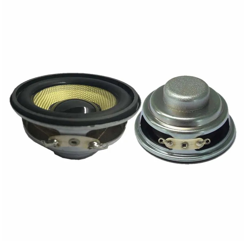 2pcs 2 Inch 50MM Full Range Speaker Unit 4 Ohm 8 Ohm 5W Round Fiberglass Bluetooth Audio Sound Loudspeaker For Home Theater DIY