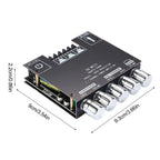 Audio Amplifier Board 2.1 Channel Speaker Amplifier Module 100W Subwoofer AUX Input Portable Wireless Audio Receiver For Store