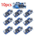 1lot/10Pcs LM2596 DC-DC Adjustable Buck Converter 3.0-40V to 1.5-35V Power Supply Step Down Voltage Regulator Module