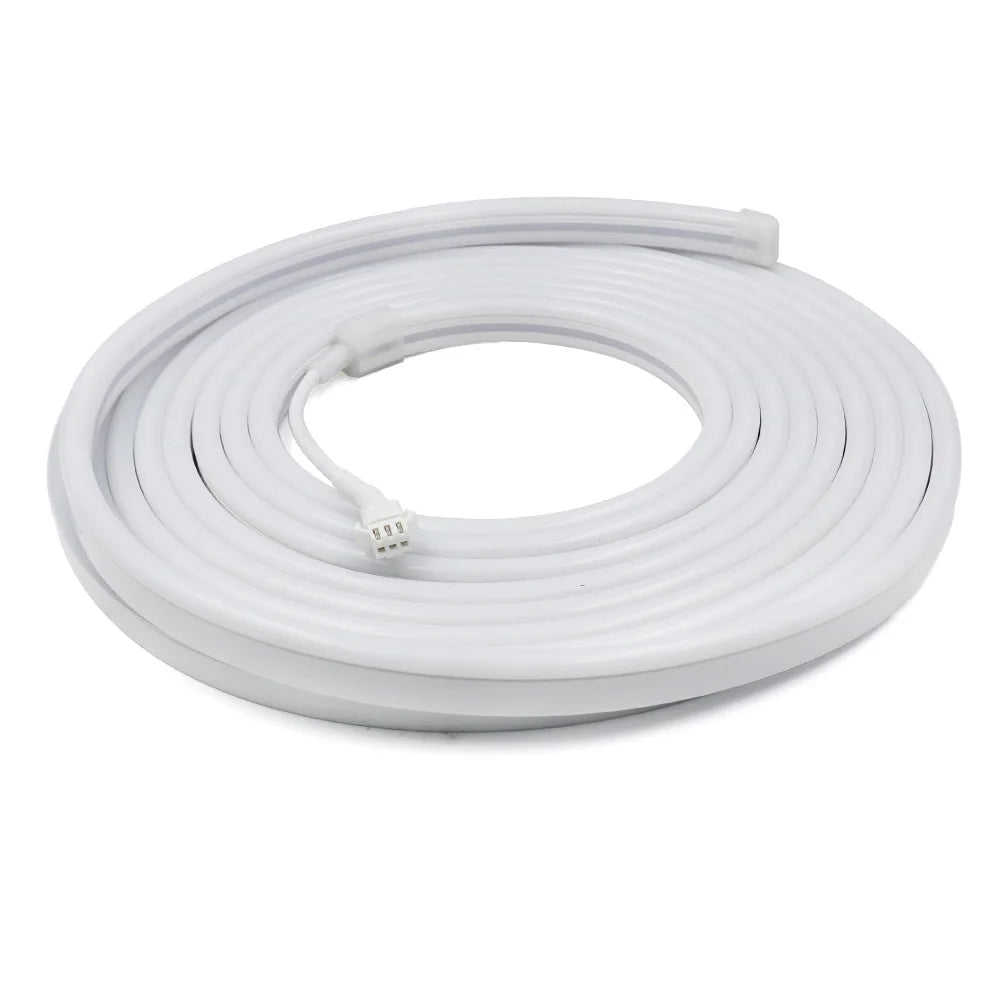 12V 24V RGB Neon Light LED Strip Addressable WS2811 84LEDs/m 6x12mm Flex Silicone Rope Rainbow Lamp Home Decoration Waterproof