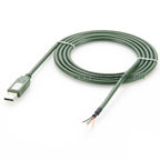 USB-RS485-WE-1800 Cable USB A to RS485 Serial Converter Cable Wire End Serial Cable with Chip RS485 Cable for Windows Android
