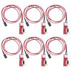 6Pcs Mechanical Endstop Limit Switch Micro Switch Module Stable Reliable 3D Printer Replacement Parts Accessories