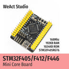 WeAct STM32F405RGT6 STM32F412RET6 STM32F446RET6 STM32F405 STM32F412 STM32F446 STM32F4 STM32 Core Board Demo Board Micropython