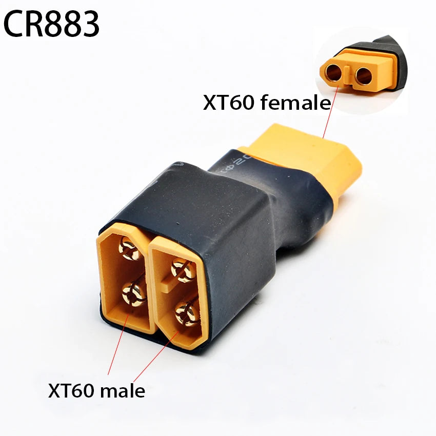 1Pcs XT30 XT60 Parallel Adapter Converter Connector Cable Lipo Battery Harness Plug Wiring