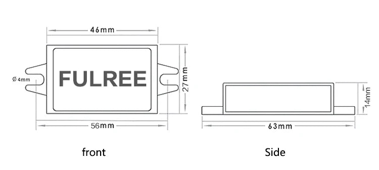 Type C USBC Mini Micro USB 12V 24V 36V 48V Convert to 5V 3A Car Phone Charger Step Down Buck Converter 12 Volt to 5 Volt