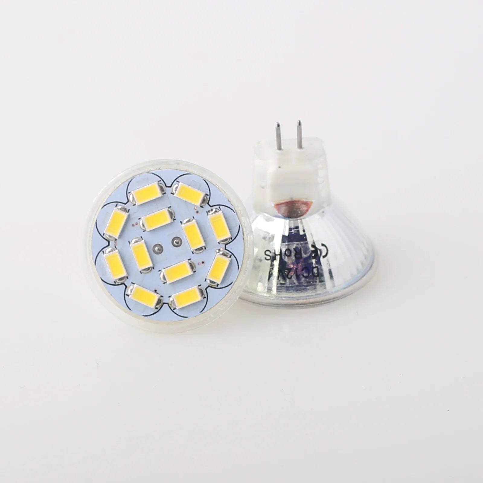 MR11 LED Spotlight Bulb GU4 DC 12V 5730 SMD 2W 3W 4W Glass Shell Replace 25W Halogen Lamps For Home Ceiling Decor
