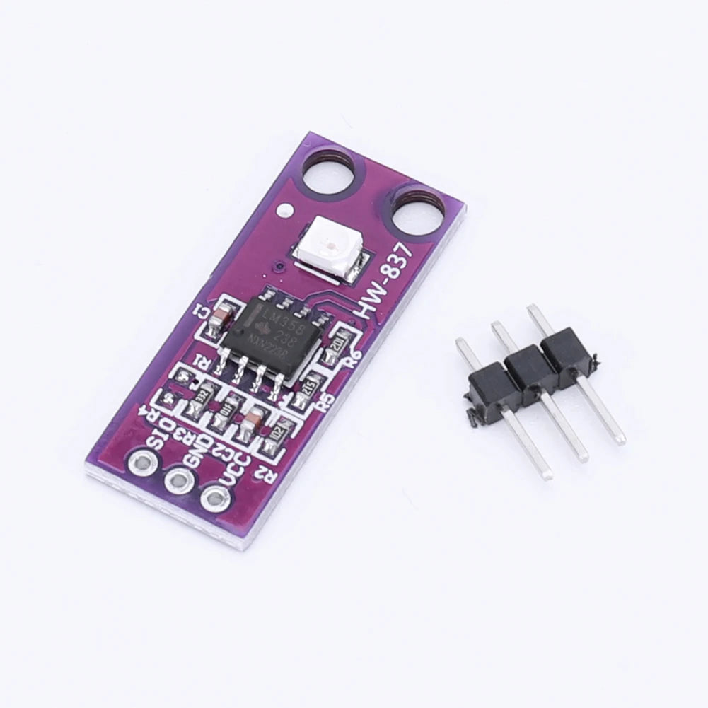 GUVA-S12SD Light Sensor Electronic PCB Board 2.5V-5V UV Spectral Intensity Sensor Module High Sensitivity for Arduino DIY Kit