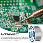 0.8mm 1.0mm 2.0mm 20g 50g 100g Soldering Tin Wire Tin Melt Rosin Core Solder Soldering Wire Roll No-clean FLUX 2.0%