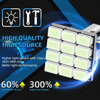 4pcs T10 W5W 194 LED CANBUS Bulb 2835 12smd 12V Car Interior Reading Lamp Clearance Lights License Plate Bulbs Dome Signal